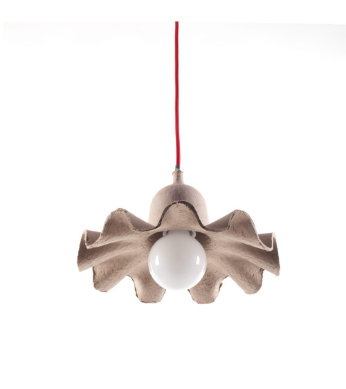 Lámpara de lámpara"Egg of Columbus Lampada a Sospensione #1 Neutro"a led –SELETTI | BHOME by Arredi Barbàra