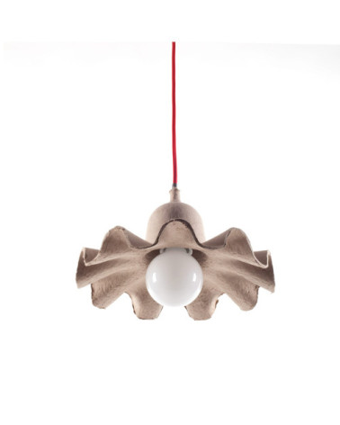 Lámpara de lámpara"Egg of Columbus Lampada a Sospensione #1 Neutro"a led –SELETTI | BHOME by Arredi Barbàra
