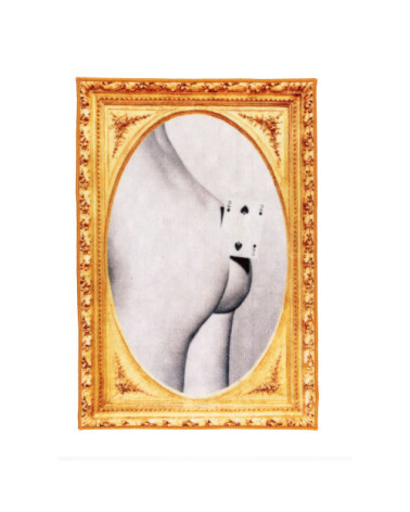 Teppich"Two Of Spades"Recyclingkunststoff –SELETTI | BHOME by Arredi Barbàra