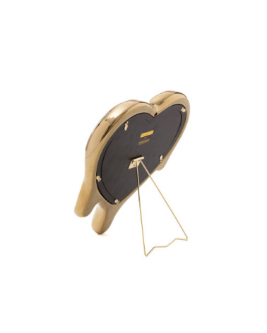 Mirror Frame"Melted Heart Gold"30 h. 35 –SELETTI | BHOME by Arredi Barbàra