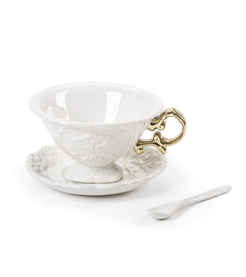 "I-Wares Gold I-Tea"porcelana –SELETTI | BHOME by Arredi Barbàra