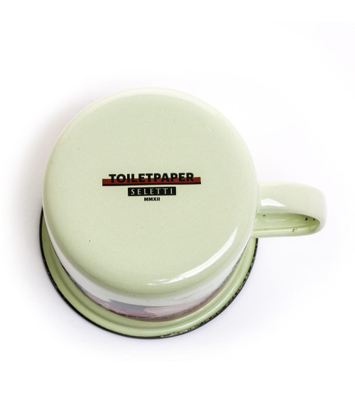 Becher"Enamel Eye"in emailliertem Metall –SELETTI | BHOME by Arredi Barbàra
