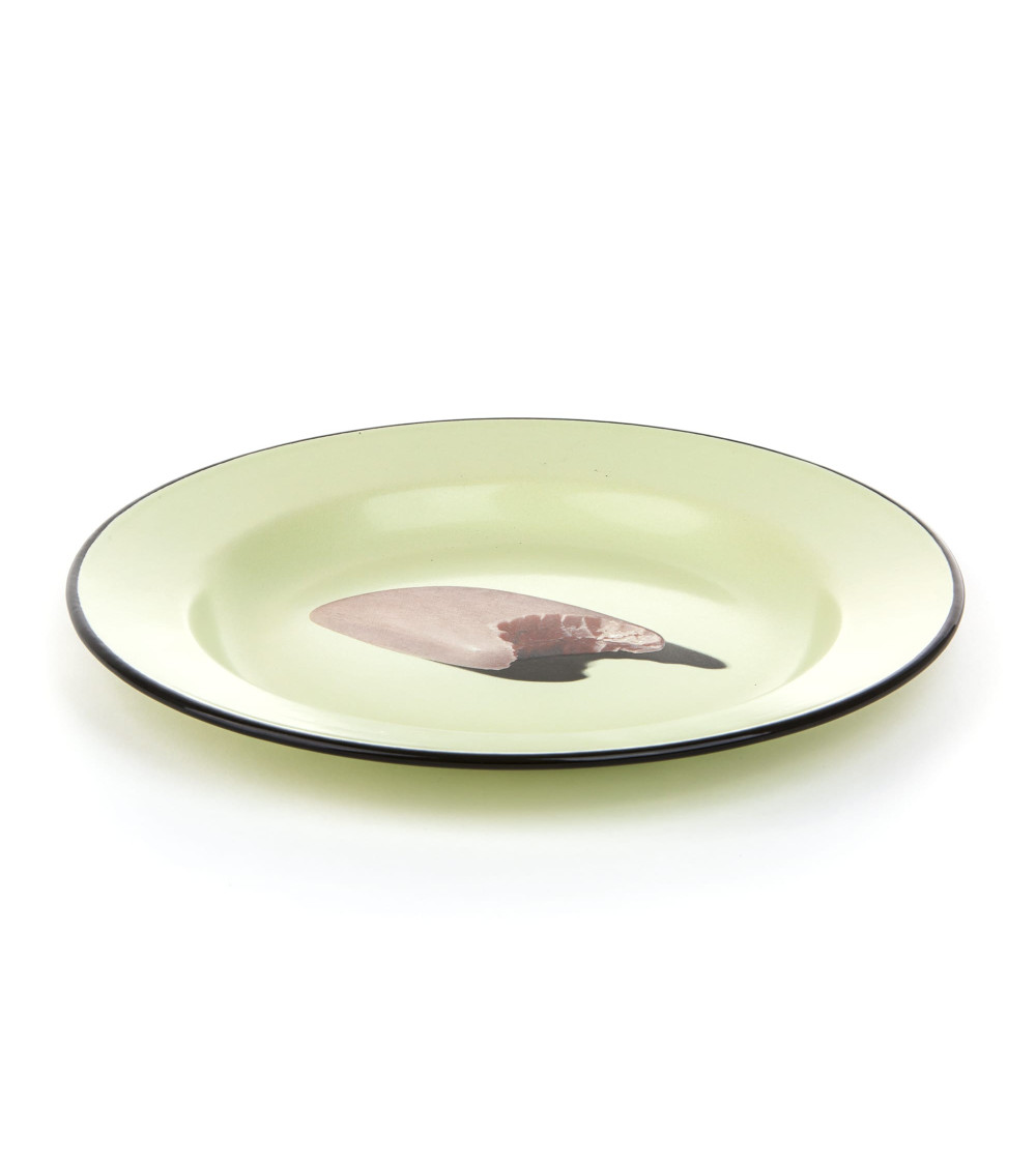 Platte"Enamel Soap"in emailliertem Metall –SELETTI | BHOME by Arredi Barbàra