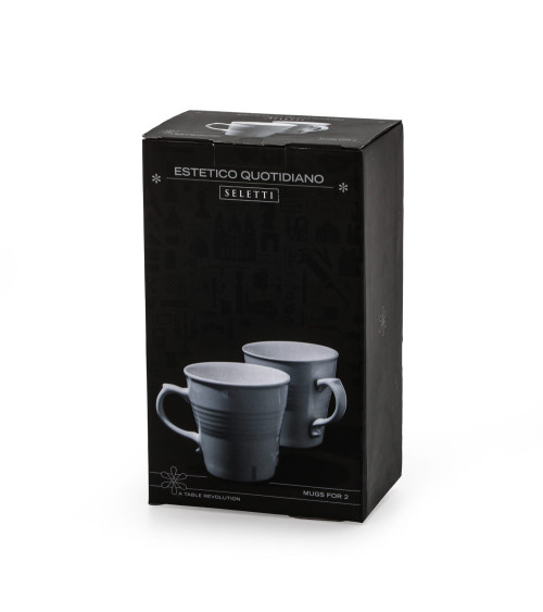 andere"Estetico Quotidiano Set da 2 Tazze"in Borosilikatglas –SELETTI | BHOME by Arredi Barbàra