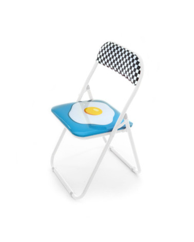 Stuhl"Egg"cm 44 h. 46/79 Falten –SELETTI | BHOME by Arredi Barbàra