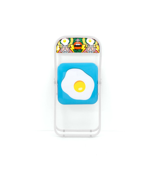 Stuhl"Egg"cm 44 h. 46/79 Falten –SELETTI | BHOME by Arredi Barbàra