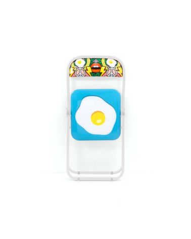 Stuhl"Egg"cm 44 h. 46/79 Falten –SELETTI | BHOME by Arredi Barbàra