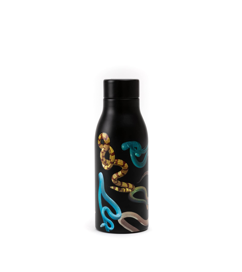 Flasche"Bottiglia Termica Snakes"in Stahl:SELETTI | BHOME by Arredi Barbàra