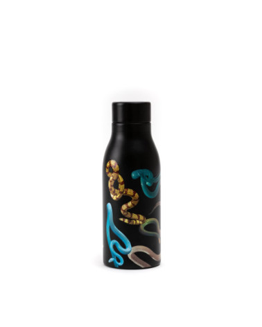Flasche"Bottiglia Termica Snakes"in Stahl:SELETTI | BHOME by Arredi Barbàra
