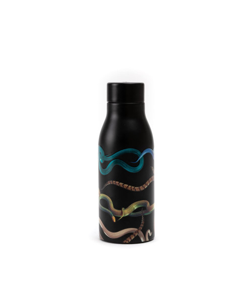 Flasche"Bottiglia Termica Snakes"in Stahl:SELETTI | BHOME by Arredi Barbàra