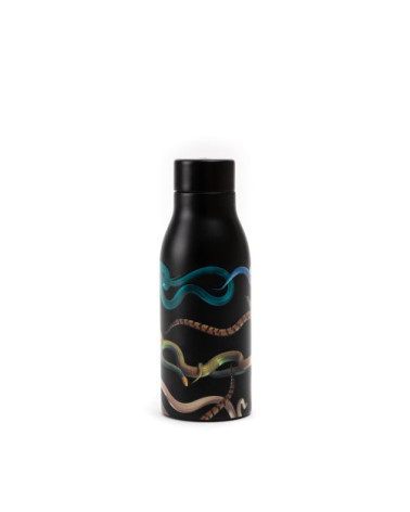 Flasche"Bottiglia Termica Snakes"in Stahl:SELETTI | BHOME by Arredi Barbàra