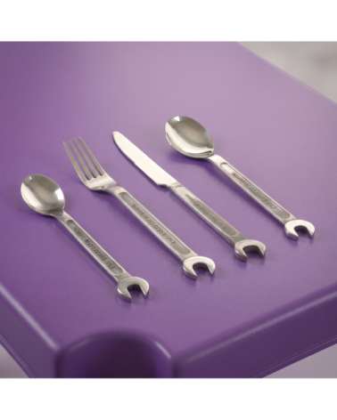 Pommes de terre"Machine Collection Set di posate da 4 pezzi"en porcelaine –SELETTI | BHOME by Arredi Barbàra