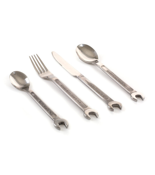 Pommes de terre"Machine Collection Set di posate da 4 pezzi"en porcelaine –SELETTI | BHOME by Arredi Barbàra