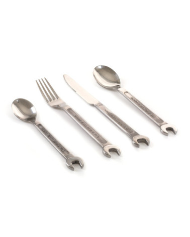 Pommes de terre"Machine Collection Set di posate da 4 pezzi"en porcelaine –SELETTI | BHOME by Arredi Barbàra