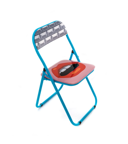 Stuhl"Mouth"cm 44 h. 46/79 Falten –SELETTI | BHOME by Arredi Barbàra