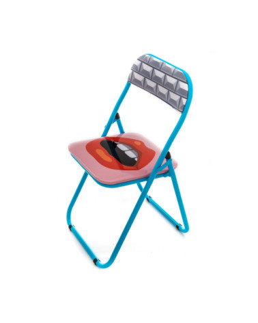 Stuhl"Mouth"cm 44 h. 46/79 Falten –SELETTI | BHOME by Arredi Barbàra