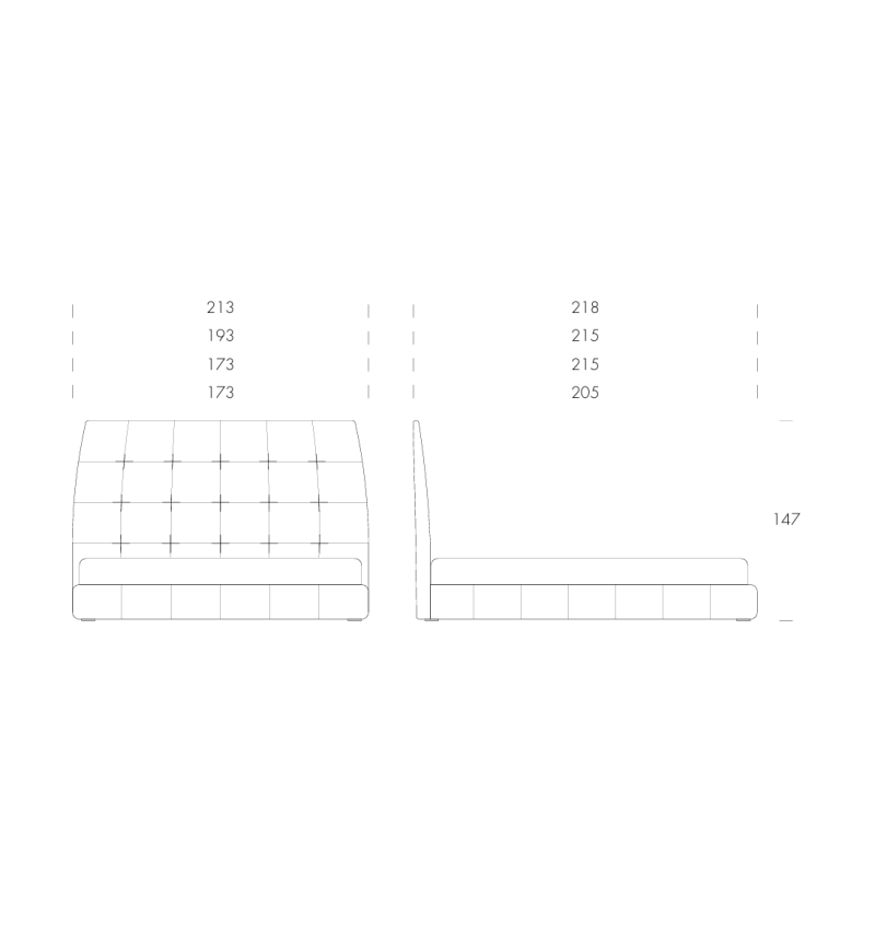 Pacifico Bett Tonin Casa | Bhome by Arredi Barbàra