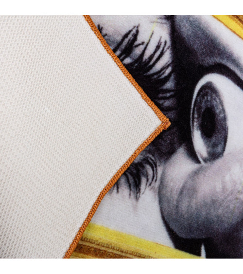 Tapis"Eye and Mouth"plastique recyclé –SELETTI | BHOME by Arredi Barbàra