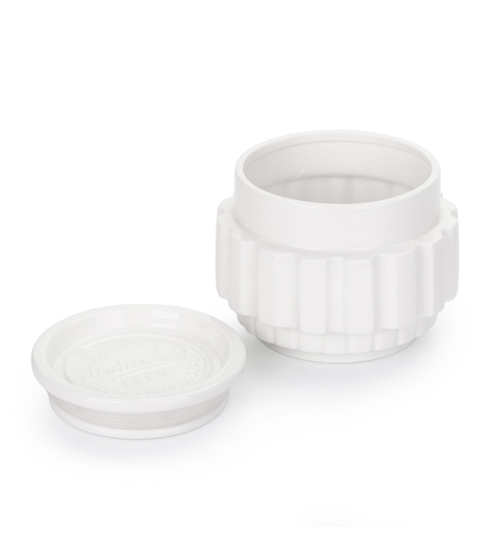 "Machine Collection Contenitore h. 3,5"Porzellan —SELETTI | BHOME by Arredi Barbàra