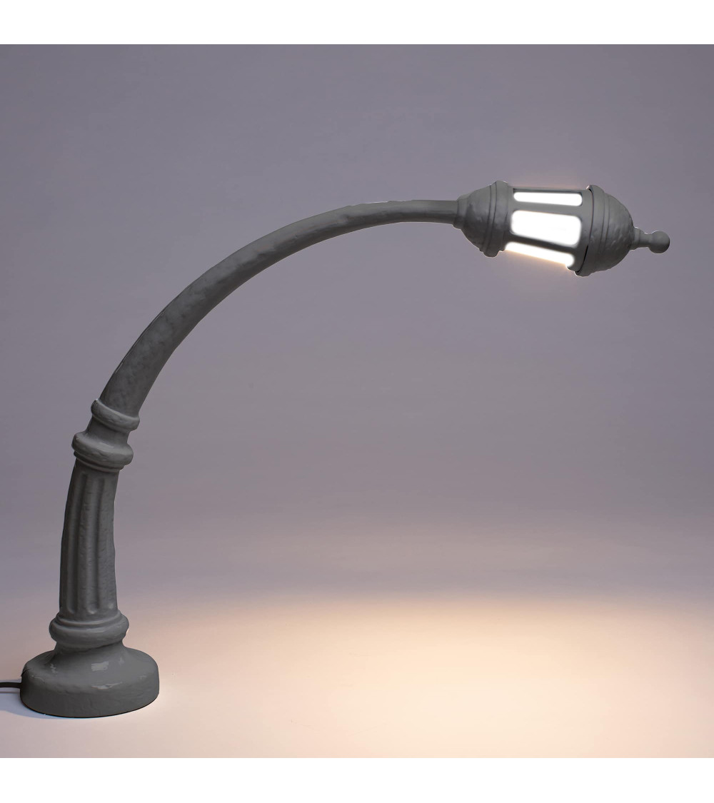 Lampada da tavolo "Sidonia Lamp Grigia" | BHOME by Arredi Barbàra