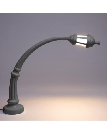 Lampada da tavolo "Sidonia Lamp Grigia" | BHOME by Arredi Barbàra