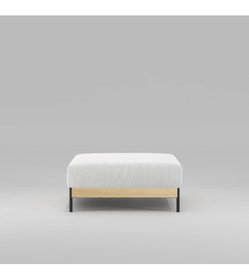Bowie Metal and Solid Wood Sofa | WEWOOD