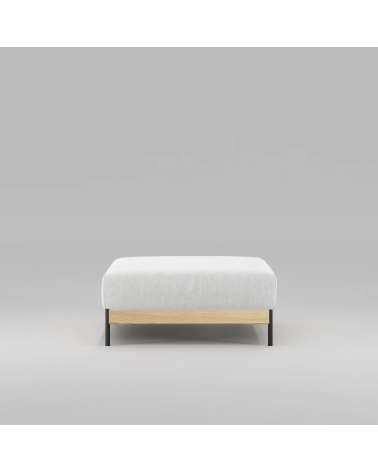 Bowie Metal and Solid Wood Sofa | WEWOOD