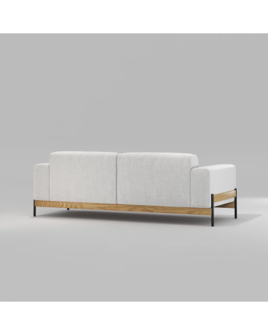 Bowie Metal and Solid Wood Sofa | WEWOOD