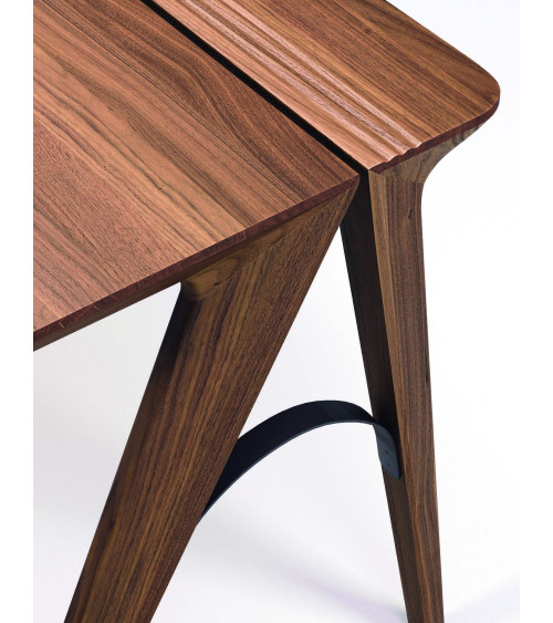 Bureau Bridge en bois et acier | WEWOOD