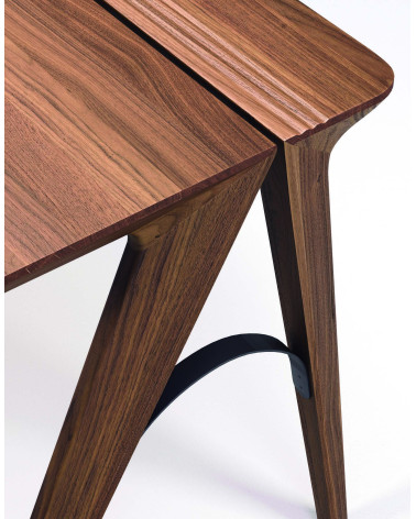 Bridge Schreibtisch aus Holz und Stahl | WEWOOD