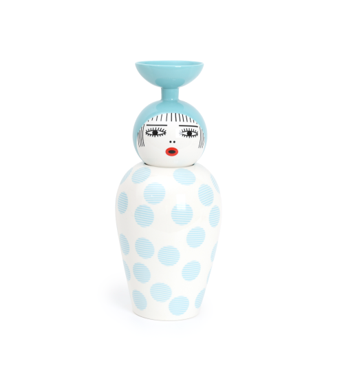 Vaso "Canopie KIKI" azzurri SELETTI | BHOME by Arredi Barbàra