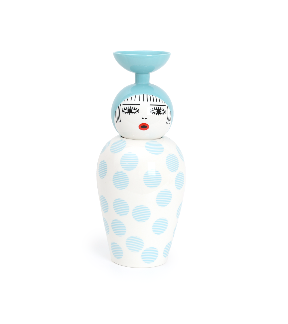 Vaso "Canopie KIKI" azzurri SELETTI | BHOME by Arredi Barbàra