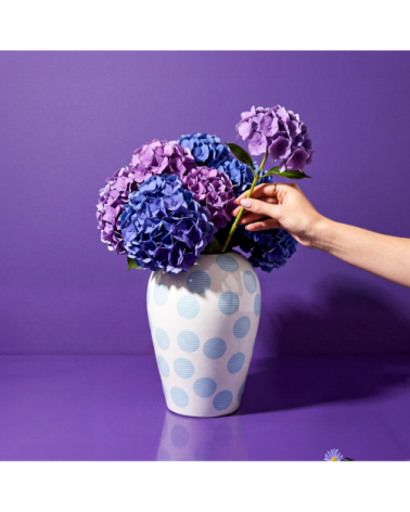 Vaso "Canopie KIKI" azzurri SELETTI | BHOME by Arredi Barbàra