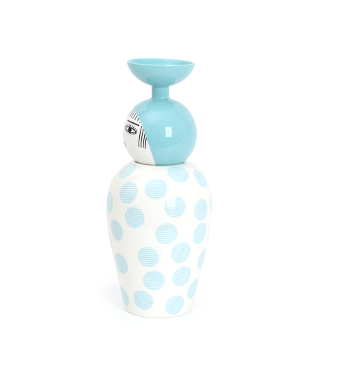 Vaso "Canopie KIKI" azzurri SELETTI | BHOME by Arredi Barbàra