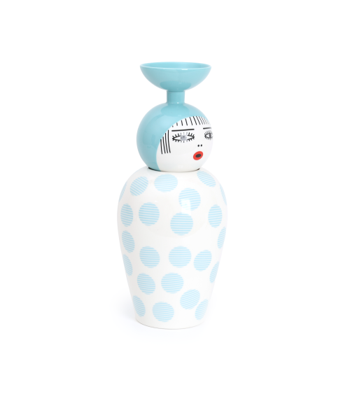 Vaso "Canopie KIKI" azzurri SELETTI | BHOME by Arredi Barbàra