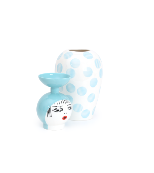 Vaso "Canopie KIKI" azzurri SELETTI | BHOME by Arredi Barbàra