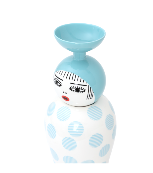 Vaso "Canopie KIKI" azzurri SELETTI | BHOME by Arredi Barbàra