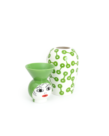 Vaso "Canopie PIETRA" verdi SELETTI | BHOME by Arredi Barbàra