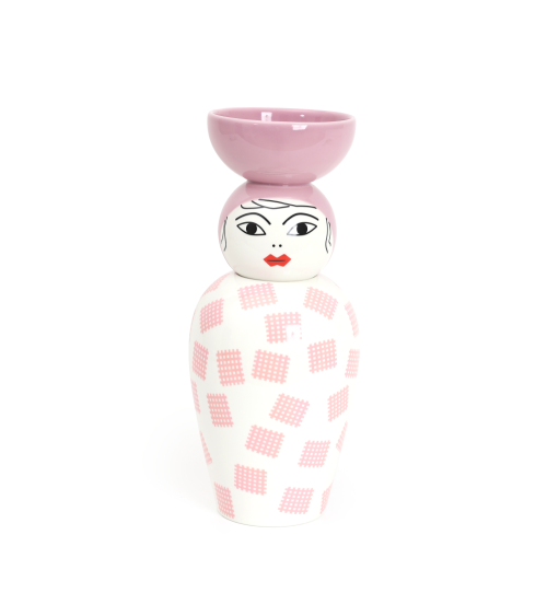 Vaso "Canopie LUNA" rosa SELETTI | BHOME by Arredi Barbàra
