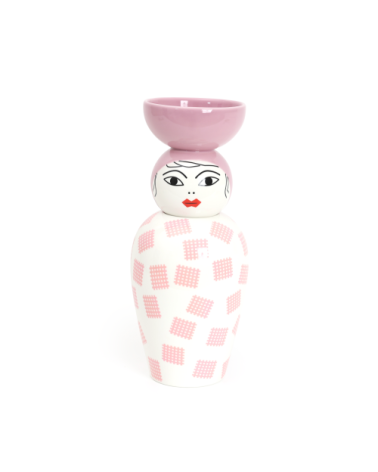 Vaso "Canopie LUNA" rosa SELETTI | BHOME by Arredi Barbàra