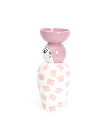 Vaso "Canopie LUNA" rosa SELETTI | BHOME by Arredi Barbàra
