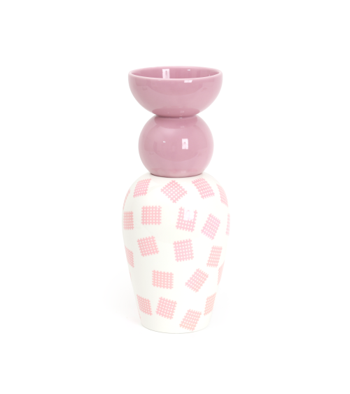 Vaso "Canopie LUNA" rosa SELETTI | BHOME by Arredi Barbàra