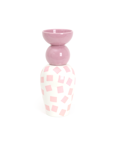 Vaso "Canopie LUNA" rosa SELETTI | BHOME by Arredi Barbàra