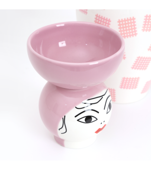 Vaso "Canopie LUNA" rosa SELETTI | BHOME by Arredi Barbàra