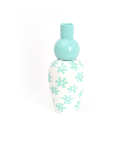 Vaso "Canopie ZITA" turchesi SELETTI | BHOME by Arredi Barbàra