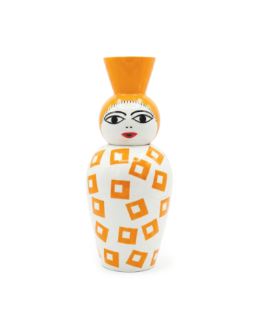 Vaso "Canopie AMINA" arancioni SELETTI | BHOME by Arredi Barbàra