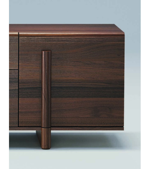 Brutalist Sideboard in Oak or Walnut | WEWOOD