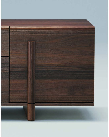 Brutalist Sideboard in Oak or Walnut | WEWOOD