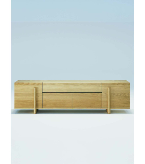 Madia Brutalist in rovere o noce | WEWOOD