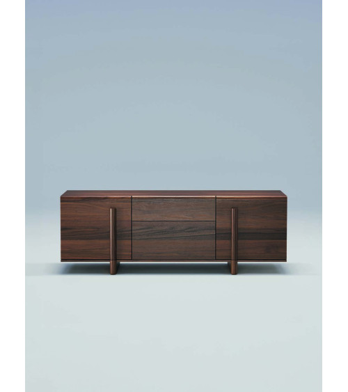 Buffet Brutalist en chêne ou noyer | WEWOOD